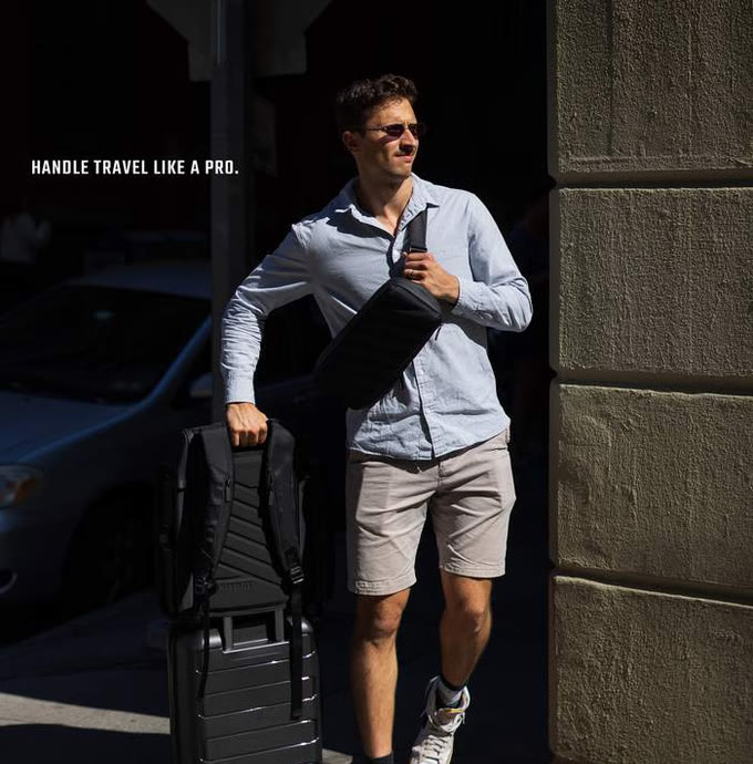 Handle travel like a pro — pairs with carry-on luggage